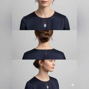 Elegant Gold Pendant Necklace